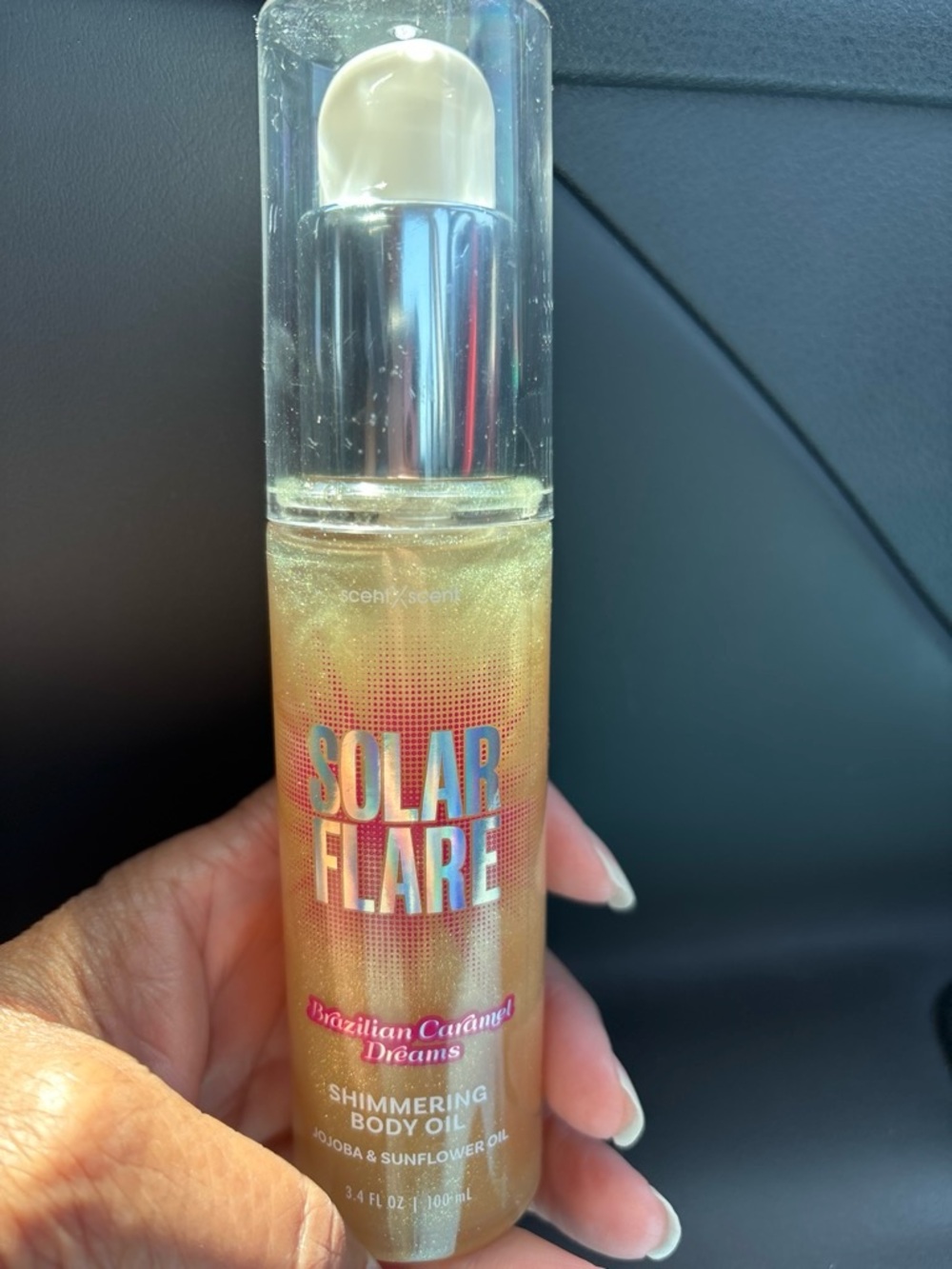 Shimmering Body Oil - Brazilian Caramel Dreams (gold)